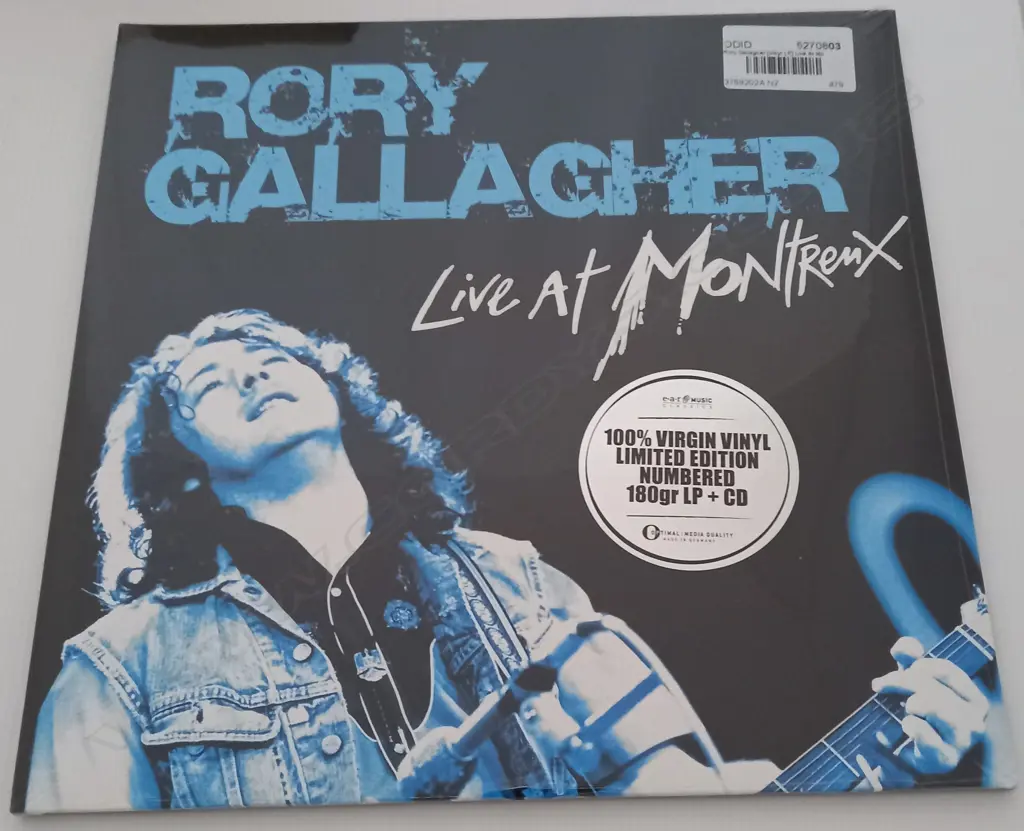 Rory Gallagher, Live At Montreux (sealed album) Image 1++